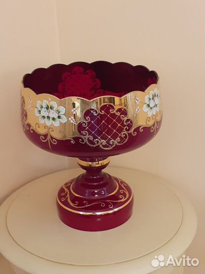 Вазы богемия