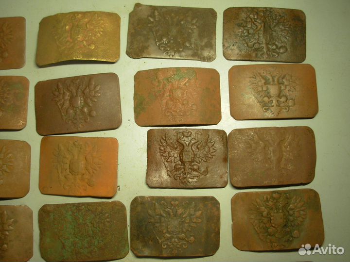 Царские пряжки Русская Императорская Армия Оригина