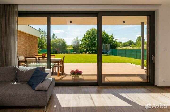 Портальные окна Рехау с гарантией, установка