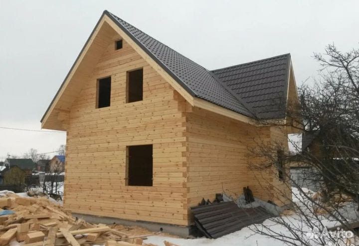 Строительство домов из бруса