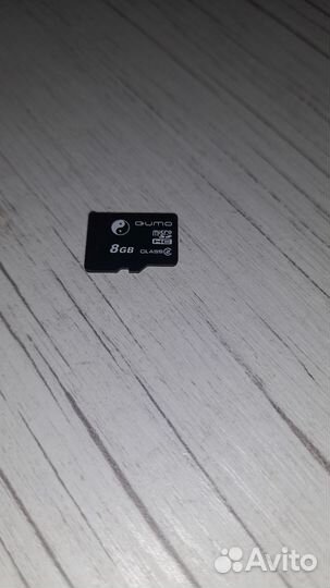 Карта памяти MicroSD 8gb