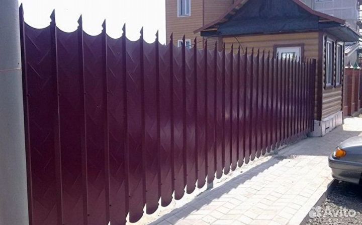 Ворота откатные с подушкой