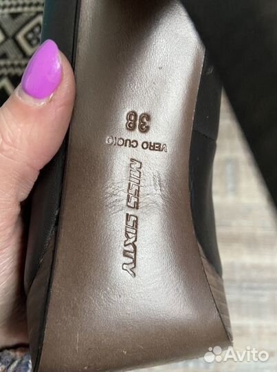 Осенние сапоги бренд Miss Sixty 38