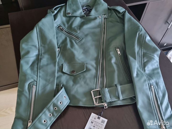 Куртка кожанка косуха новая zara