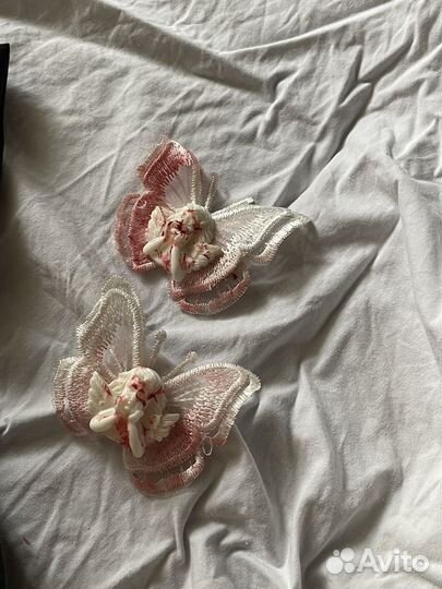 Банты для волос ручная работа