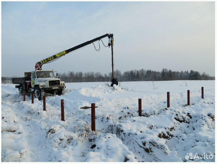 Замена фундамента/Реконструкция под ключ