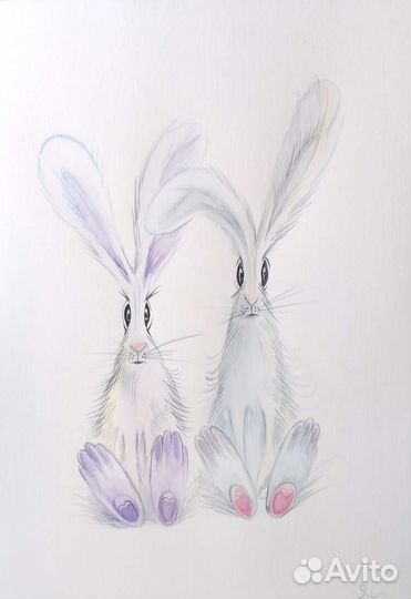 Картина акварелью 