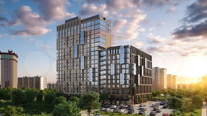 2-к. квартира, 81,5 м², 9/19 эт.