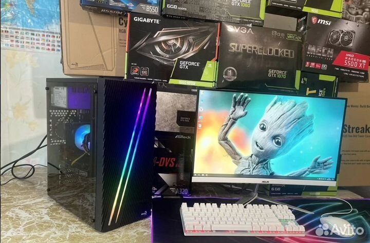 Игр. комп на Intel (10 ядер),16 гб, RX 470 8гб