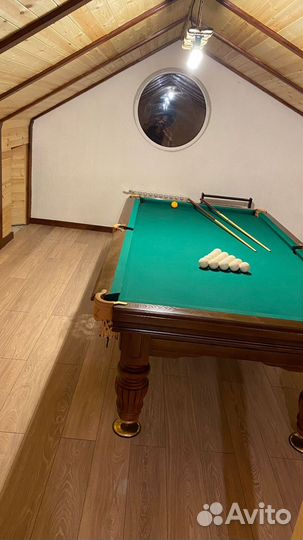 Баня на дровах с бассейном