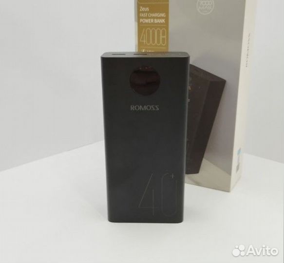 Внешний аккумулятор Romoss PEA40 40000mAh черный