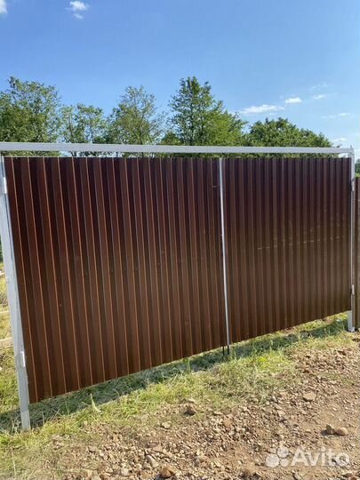 Забор каркас