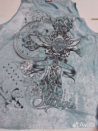 Майка harley davidson 3xl женская