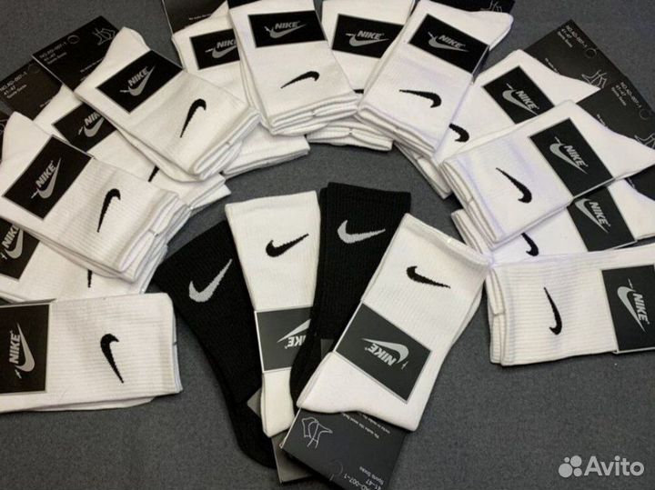 Носки nike высокие