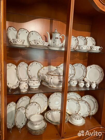 Набор столовой посуды на 6 персон.обед,чай и кофе