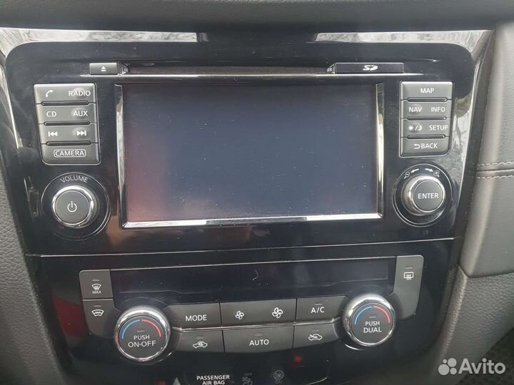 Магнитола ниссан х-трейл с рамкой и камерой