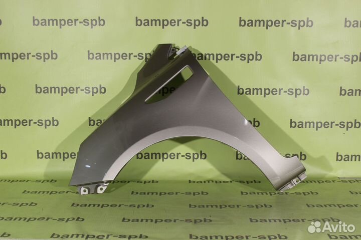 Крыло левое Kia Rio 3 2011- Бежевый UBS Beige