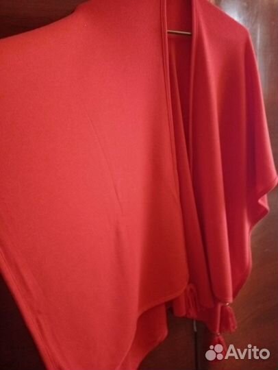 Палантин-пончо. Австрия. Шарф с норкой. СССР