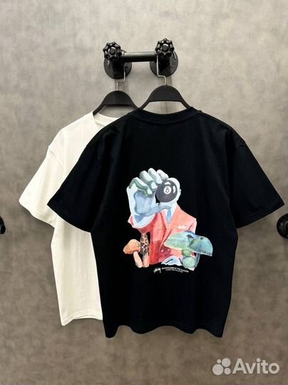 Stussy футболка трендовая (хит 2025)