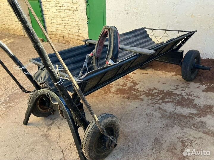 Телега и сани для лошади