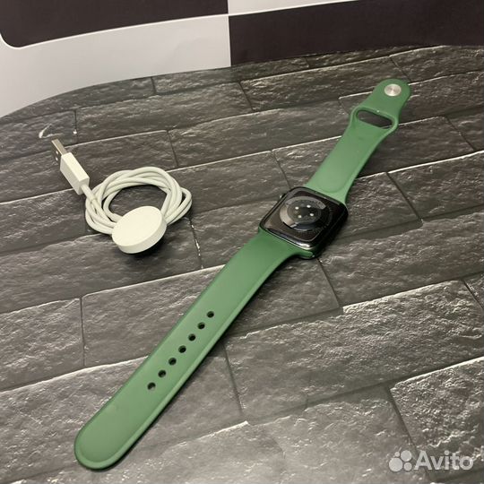 Умные часы Apple Watch 7 45mm Green