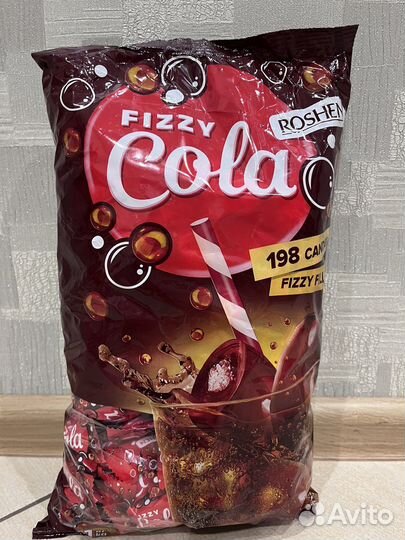 Конфеты Roshen шипучка,кислинки,эклер,пчелка