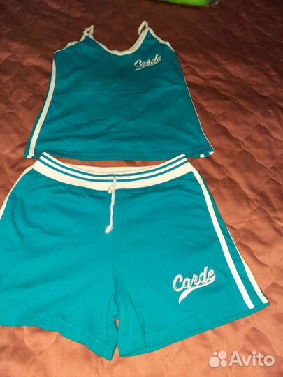 Трикотажный костюм женский 48