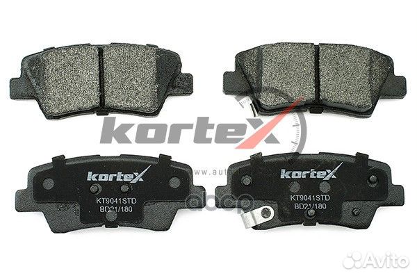Колодки тормозные дисковые KT9041STD kortex