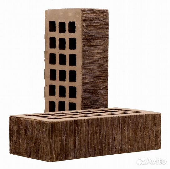 Лицевой кирпич коричневый