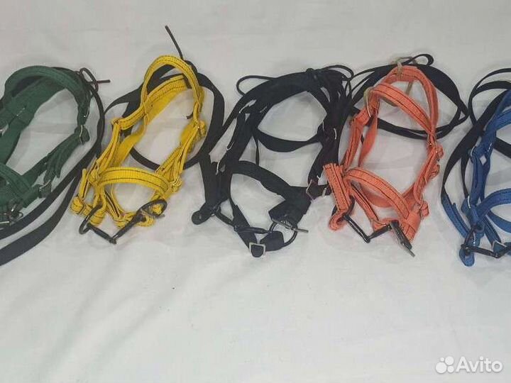 Уздечка. для пони/ослика с удилами 12,3см + повод