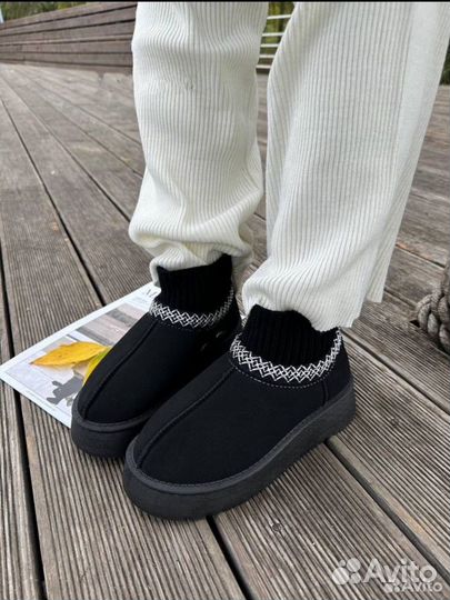 Угги Ugg женские на платформе черные 38 размер