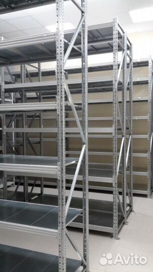 Среднегрузовые стеллажи для магазина и склада