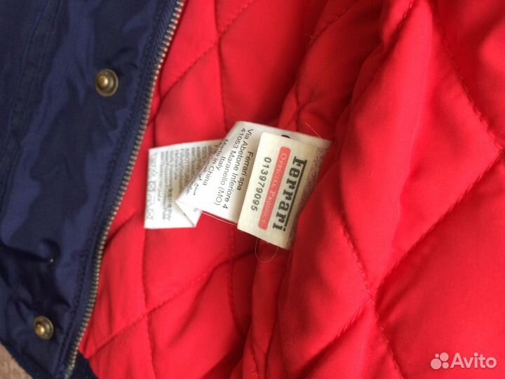 Куртка Ferrari демисезон