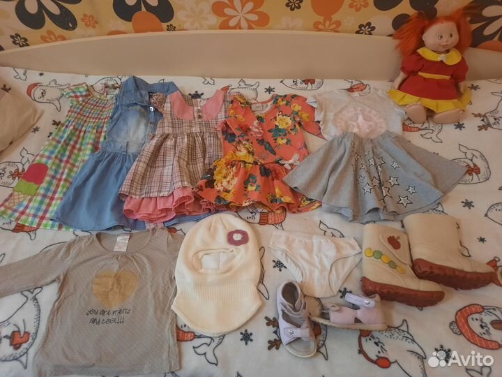 Вещи для девочки с 1 до 2 лет
