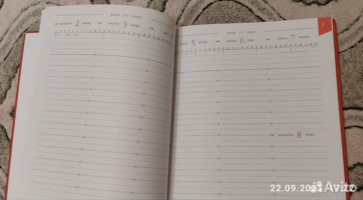 Ежедневники новые за прошлые года пакетом