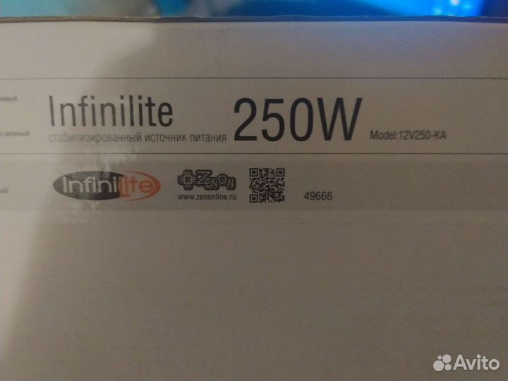 Блок питания д/светодиодной ленты Infinilite 250w