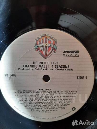 2LP Frankie Valli 