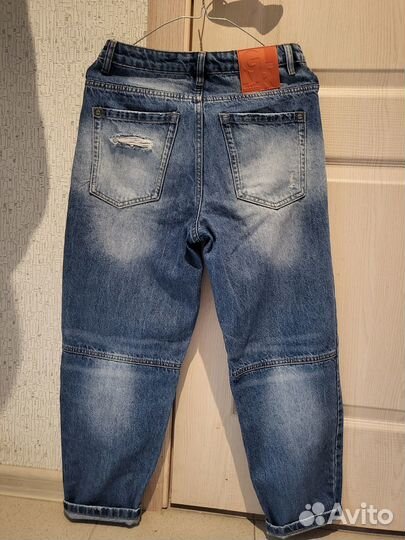 Guliver премиум джинсы, бананы, хлопок, 158-160