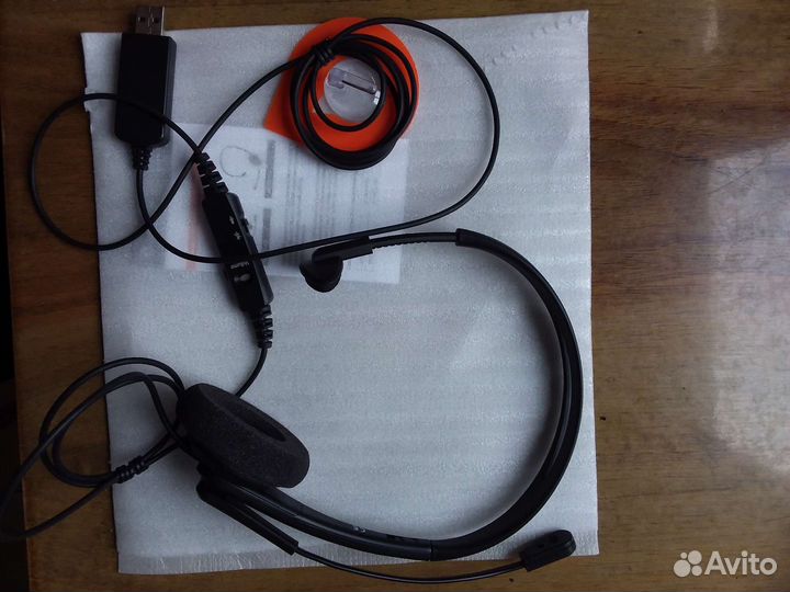 Гарнитура для пк,USB с микрофоном.Новая