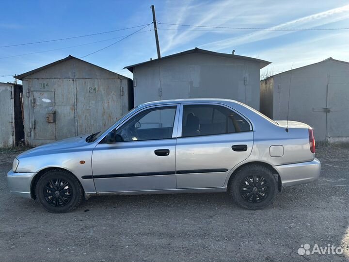 Hyundai Accent 1.5 AT, 2008, 154 114 км
