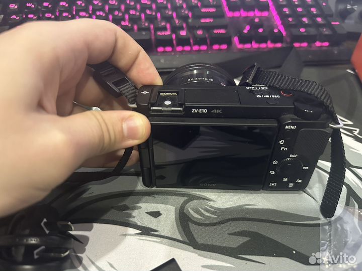 Фотоаппарат Sony zv e10 kit 16 50mm