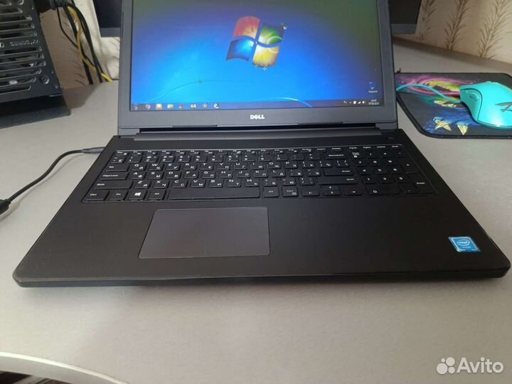 Dell: 15.6, intel N3060, Intel Hd, 4gb, новый ssd