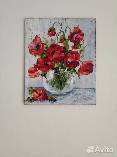 Интерьерная картина маслом 