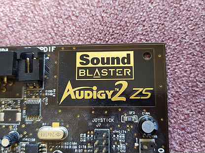 Звуковая карта creative sound blaster audigy 2 zs