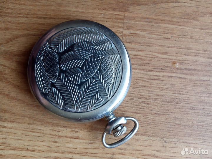 Часы карманные молния глухарь