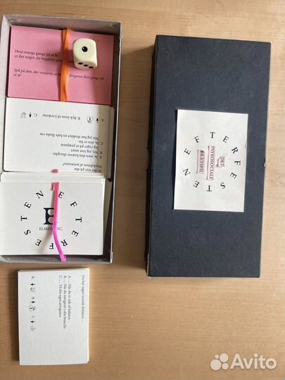 Настольная игра на датском языке