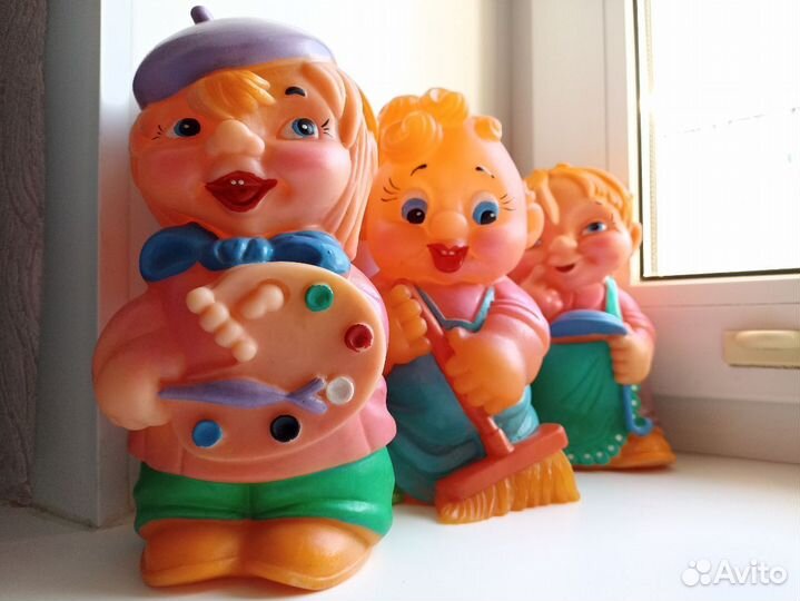 Игрушки СССР резиновые
