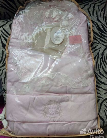 Конверт на выписку для девочки зима