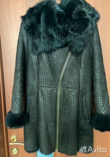 Дубленка натуральная женская 50 52