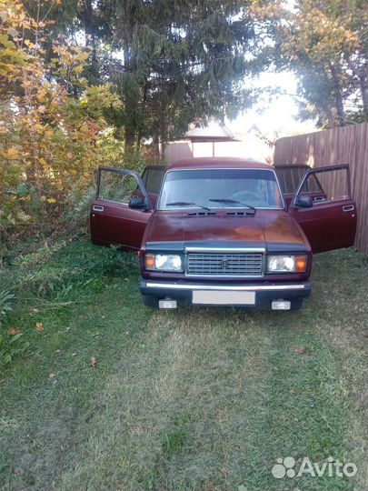 ВАЗ 2107 1.6 МТ, 2006, 72 771 км